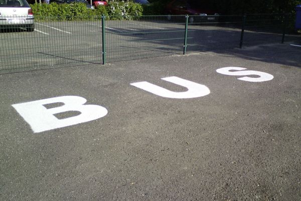 Markierung Duennschicht Parkdeck Kuehlungsborn 1