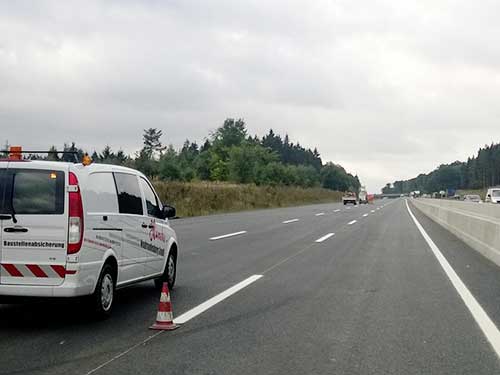 Fahrbahnmarkierungsarbeiten BAB A 7, AD Salzgitter - südl. AS Bockenem